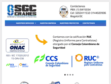 Tablet Screenshot of certificaciongruas.com